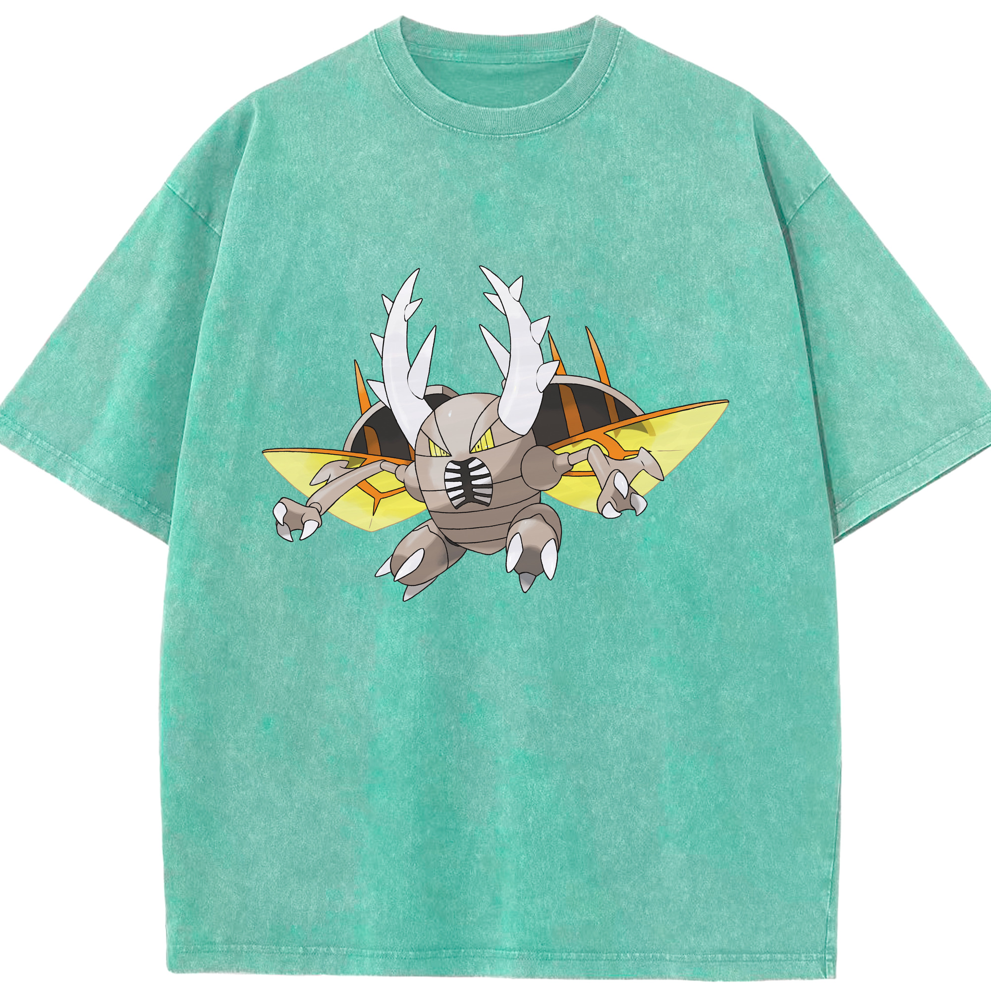 （画像用） ポケットモンスター Pokémon 綿100% ヴィンテージ風 半袖Tシャツ（フロントプリント）